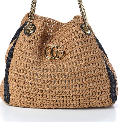 gucci raffia bags for women